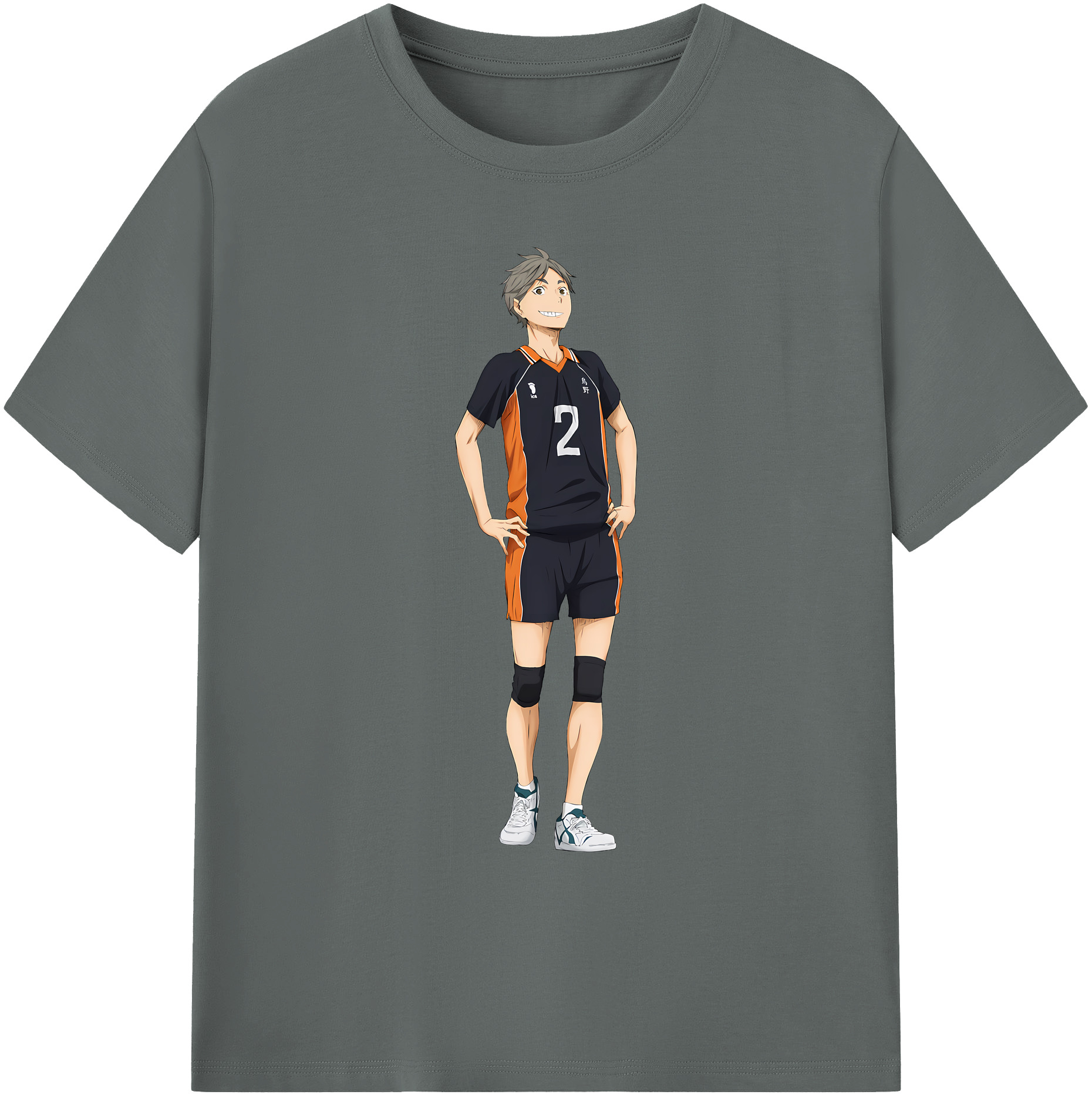 （画像用） ハイキュー!! Haikyu!! 綿100％ メンズ半袖Tシャツ｜肌触りやわらか＆通気性
